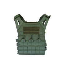 Thumbnail for Tactical Bullet Proof Plate Carrier Vest (for Shooter's Cut Plates) - Olive Green