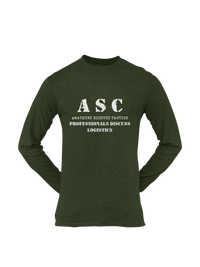 Thumbnail for ASC T-shirt - ASC, Amateurs Discuss Tactics, Professionals Discuss Logistics (Men)