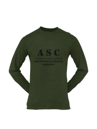 Thumbnail for ASC T-shirt - ASC, Amateurs Discuss Tactics, Professionals Discuss Logistics (Men)