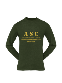 Thumbnail for ASC T-shirt - ASC, Amateurs Discuss Tactics, Professionals Discuss Logistics (Men)