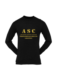 Thumbnail for ASC T-shirt - ASC, Amateurs Discuss Tactics, Professionals Discuss Logistics (Men)
