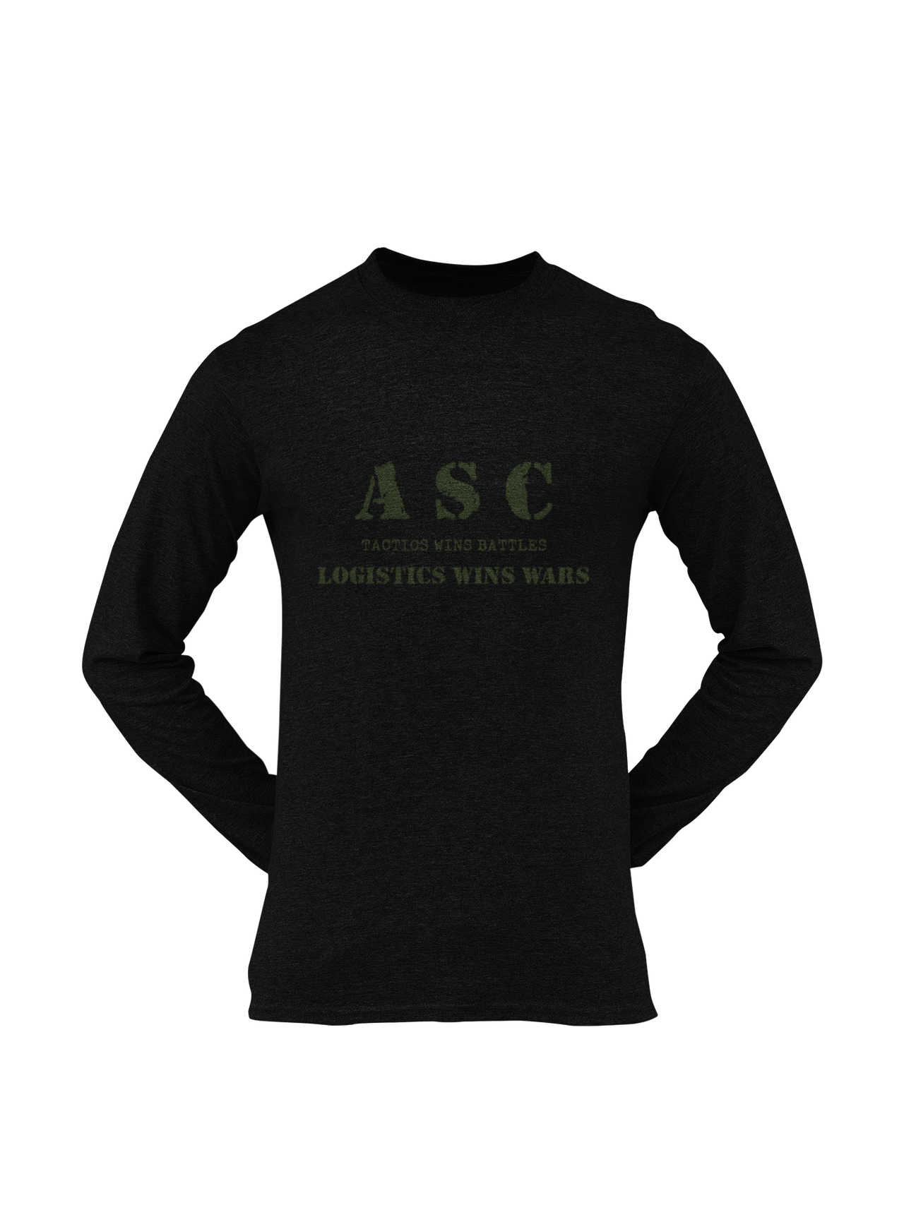ASC T-shirt - ASC, Tactics Wins Battles, Logistics Wins Wars (Men)