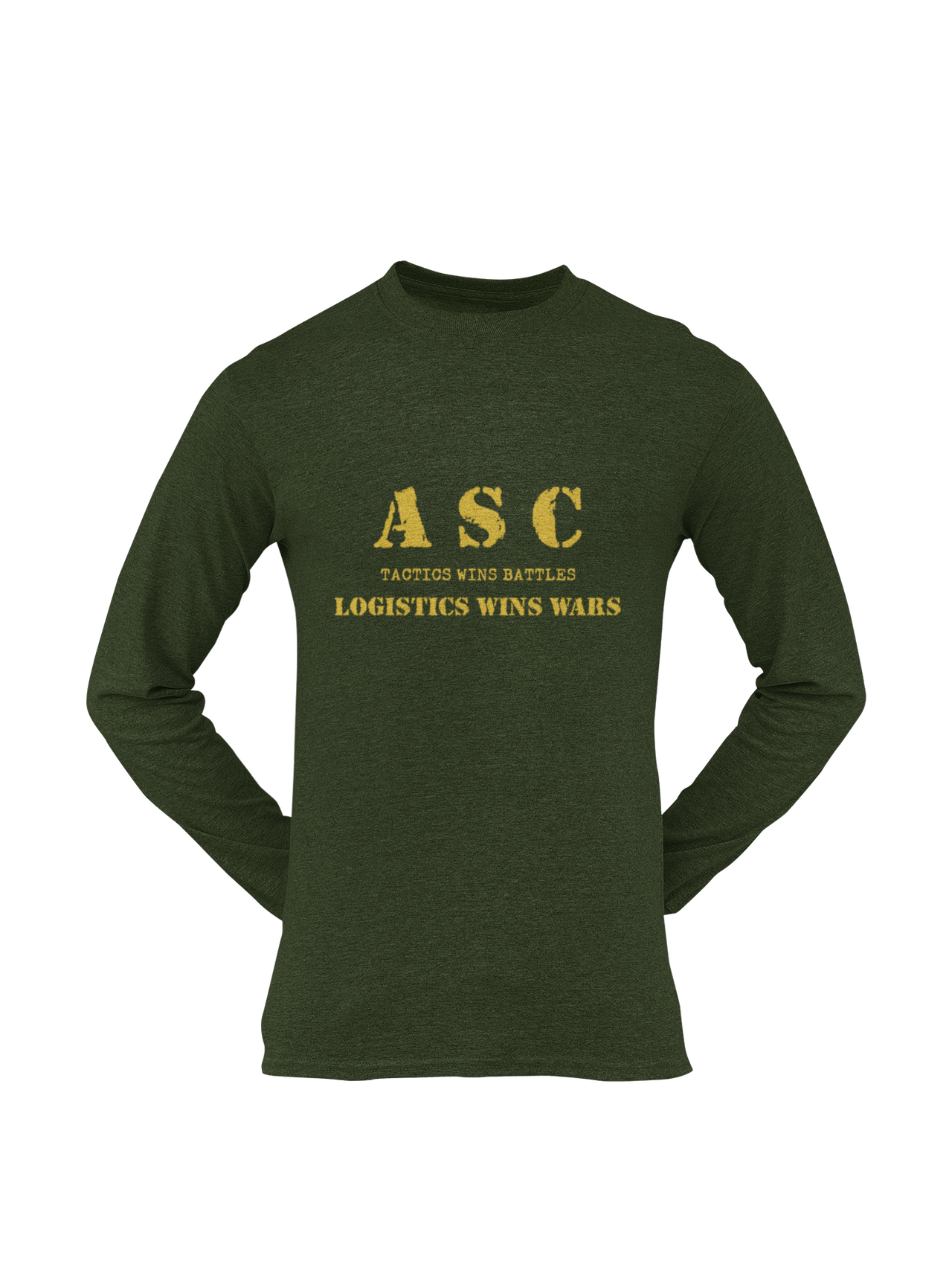 ASC T-shirt - ASC, Tactics Wins Battles, Logistics Wins Wars (Men)