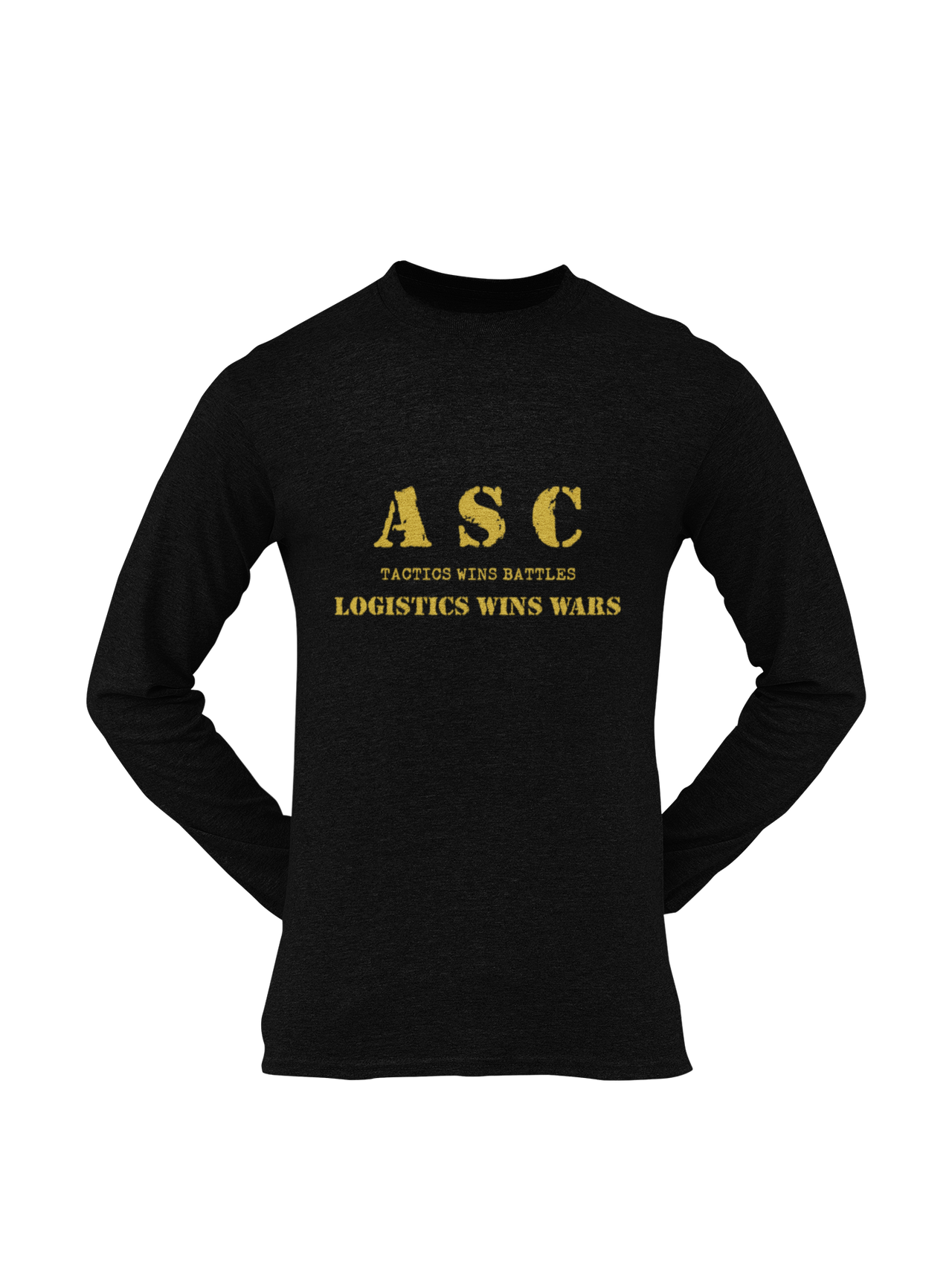 ASC T-shirt - ASC, Tactics Wins Battles, Logistics Wins Wars (Men)