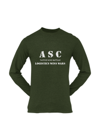 Thumbnail for ASC T-shirt - ASC, Tactics Wins Battles, Logistics Wins Wars (Men)