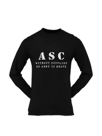 Thumbnail for ASC T-shirt - ASC, Without Supplies, No Army Is Brave (Men)