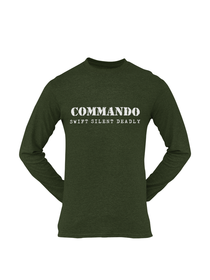Commando T-shirt - Commando - Swift Silent Deadly (Men)