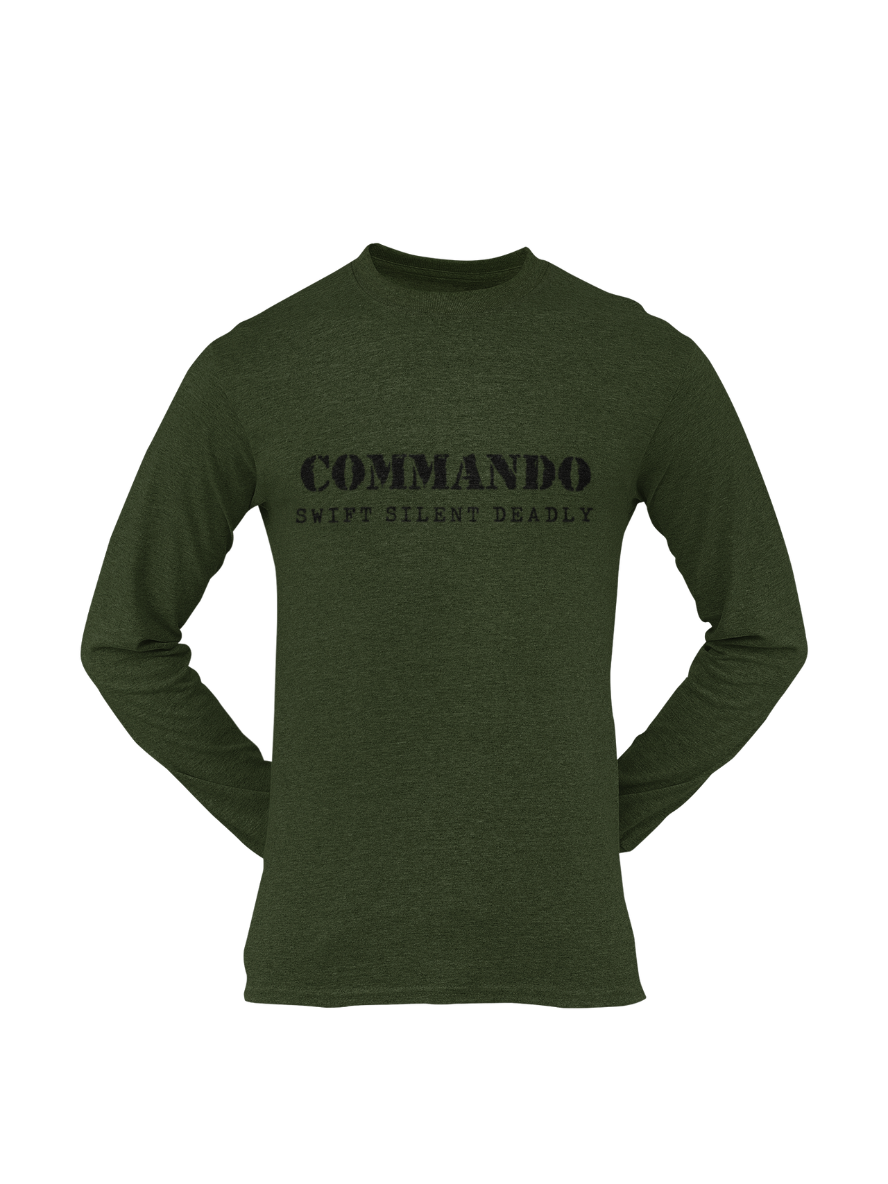 Commando T-shirt - Commando - Swift Silent Deadly (Men)