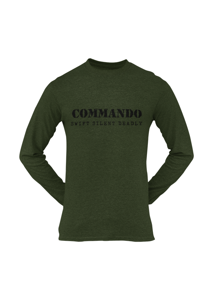Commando T-shirt - Commando - Swift Silent Deadly (Men)