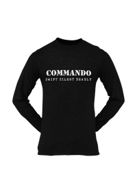 Thumbnail for Commando T-shirt - Commando - Swift Silent Deadly (Men)