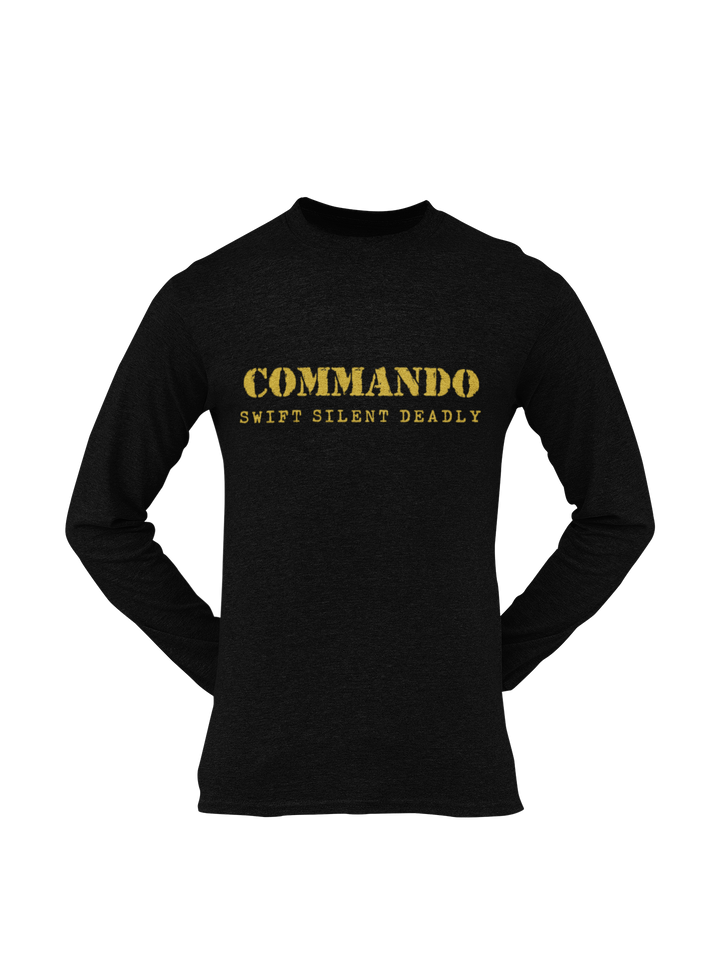 Commando T-shirt - Commando - Swift Silent Deadly (Men)
