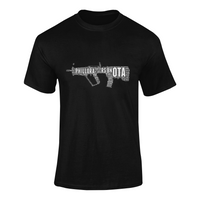 Thumbnail for OTA T-shirt - Word Cloud Phillora - AK-47 Folding Stock (Men)