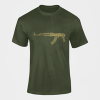 Thumbnail for OTA T-shirt - Word Cloud Jessami - AK-47 Folding Stock (Men)
