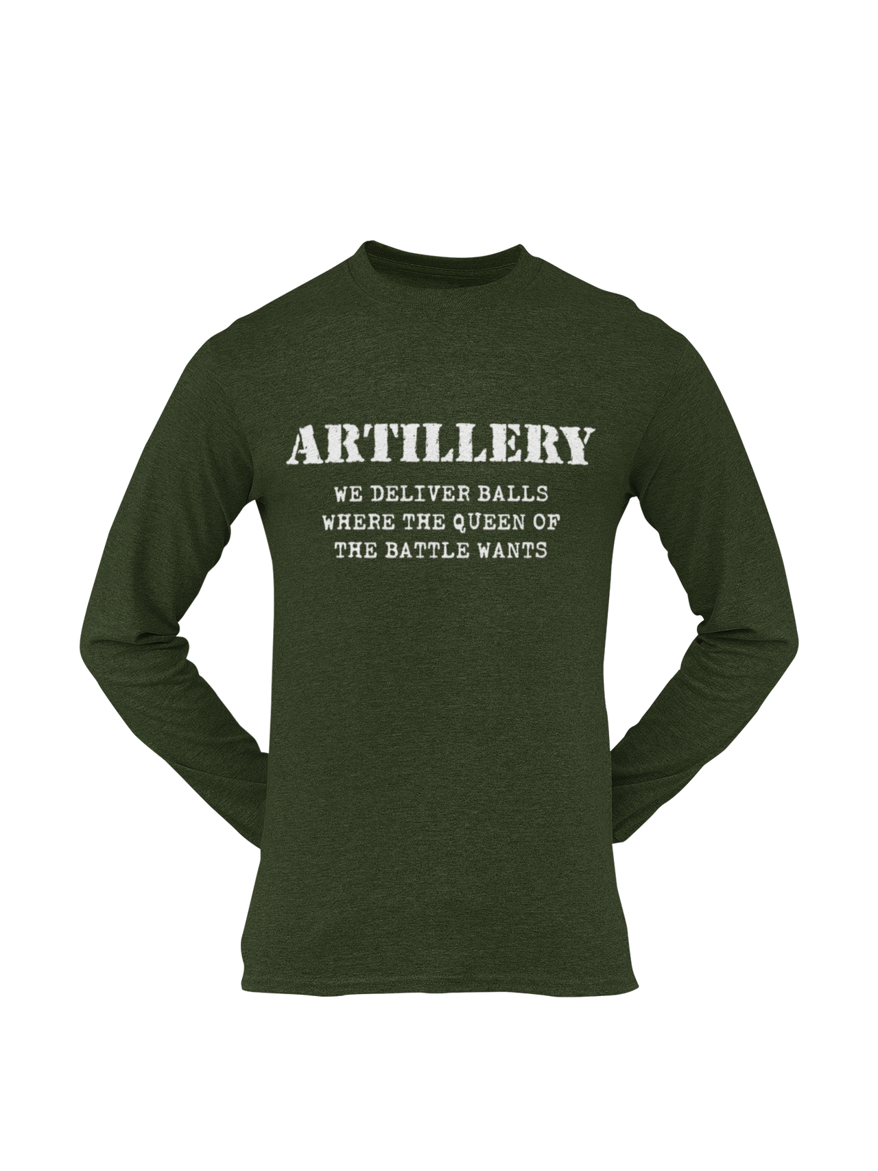 Artillery T-shirt - We Deliver Balls..... (Men)