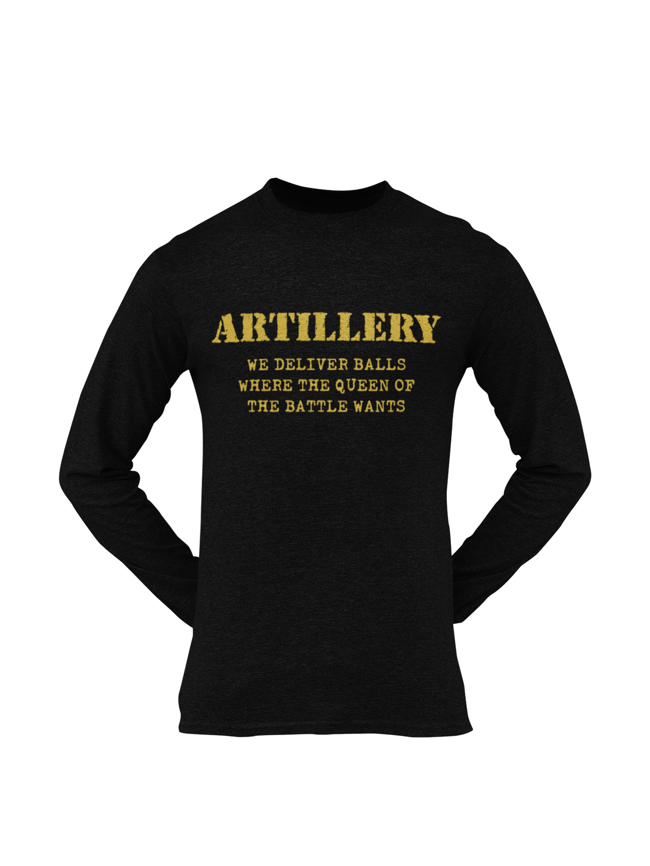 Artillery T-shirt - We Deliver Balls..... (Men)