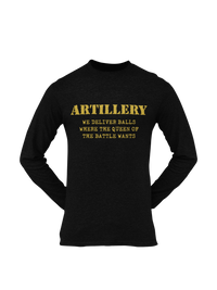 Thumbnail for Artillery T-shirt - We Deliver Balls..... (Men)