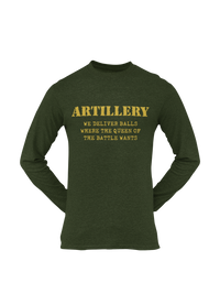 Thumbnail for Artillery T-shirt - We Deliver Balls..... (Men)
