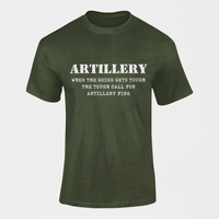 Thumbnail for Artillery T-shirt - When the Going Gets Tough..... (Men)
