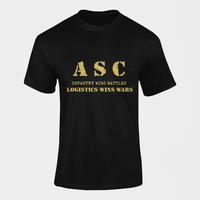 Thumbnail for ASC T-shirt - ASC, Infantry Wins Battles, Logistics Wins Wars (Men)