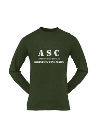 Thumbnail for ASC T-shirt - ASC, Infantry Wins Battles, Logistics Wins Wars (Men)