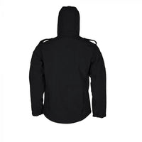 Thumbnail for Tactical Softshell Military Jacket with Shoulder Flaps - Black