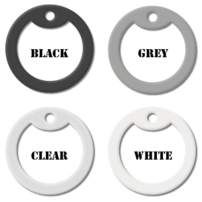 Set of 2 Personalised Dog Tags - Matte