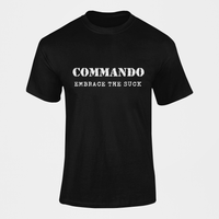 Thumbnail for Commando T-shirt - Commando - Embrace The Suck (Men)