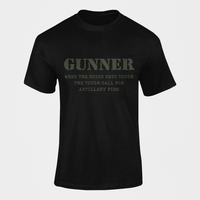 Thumbnail for Gunner T-shirt - When the Going Gets Tough..... (Men)