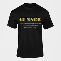 Thumbnail for Gunner T-shirt - When the Going Gets Tough..... (Men)