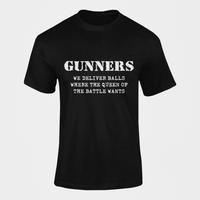 Thumbnail for Gunner T-shirt - We Deliver Balls..... (Men)