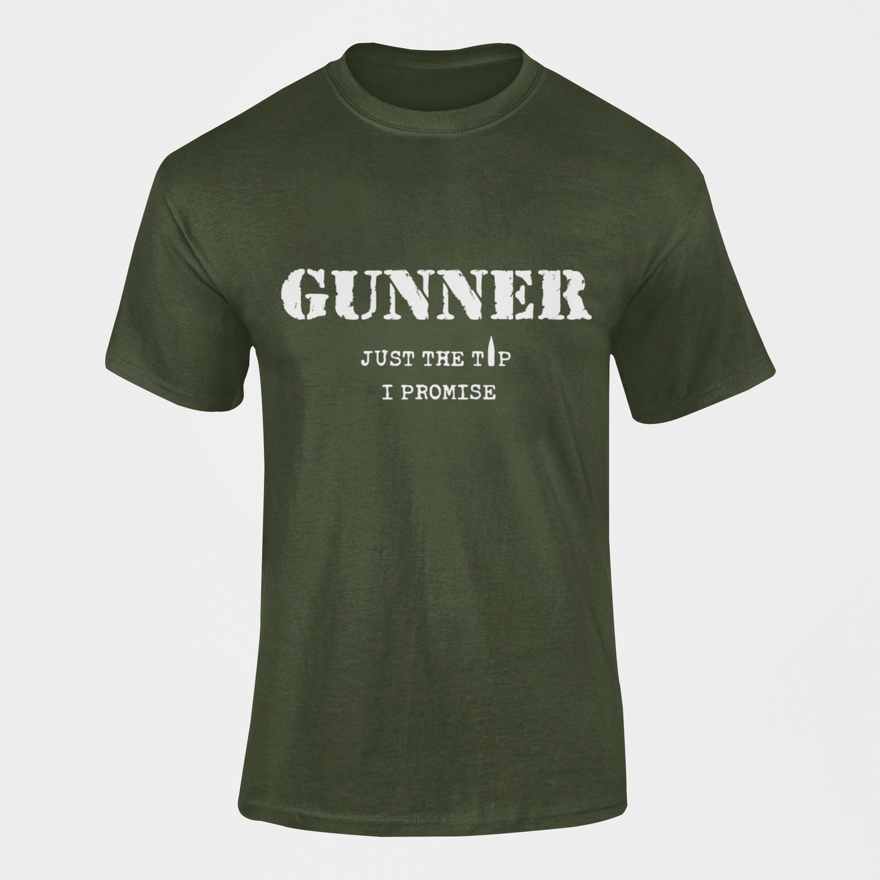 Gunner T-shirt - Just the Tip, I Promise (Men)