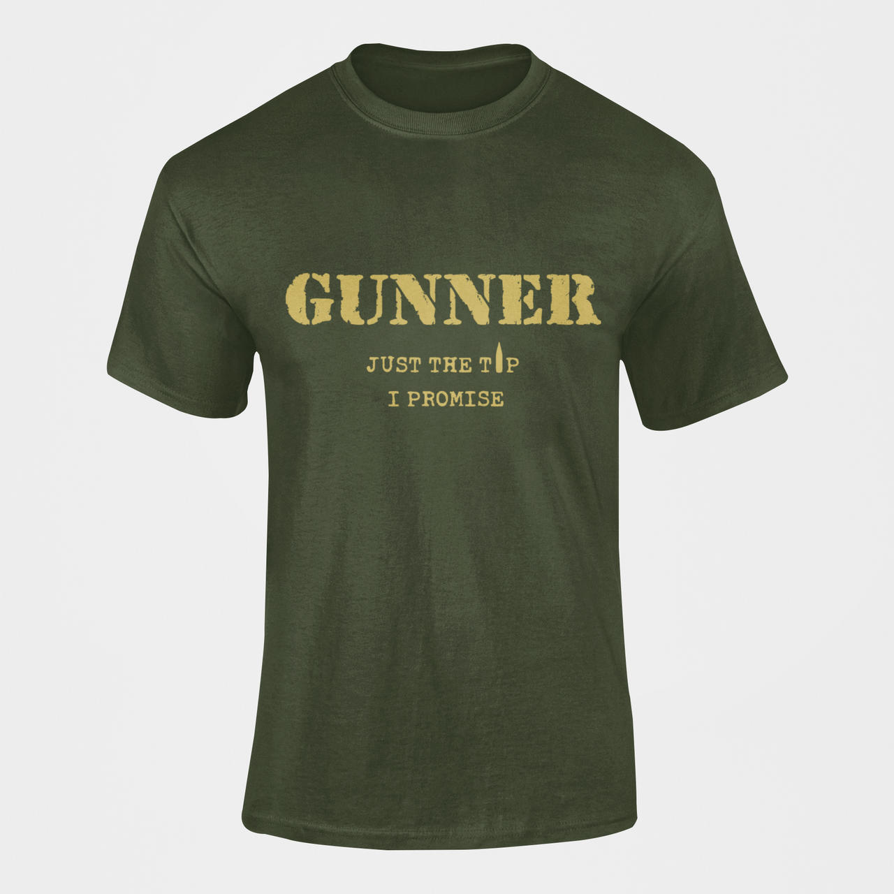 Gunner T-shirt - Just the Tip, I Promise (Men)