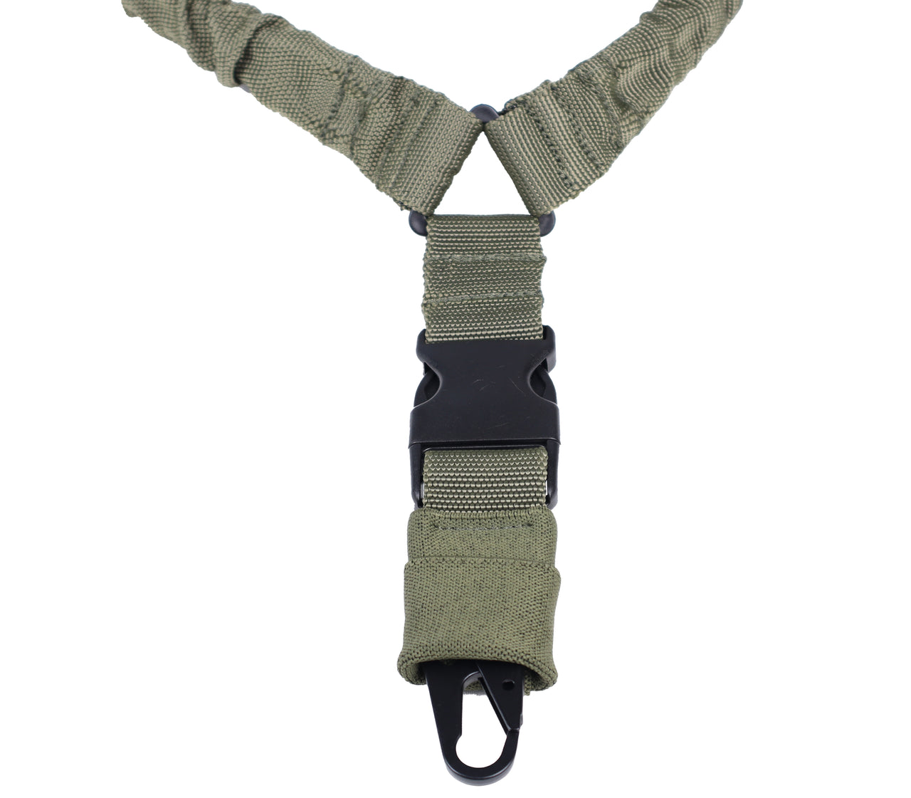 Heavy Duty One Point Tactical Sling - Olive Green