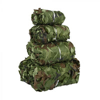 Thumbnail for Camouflage Net - Fire Retardant - Woodland Camo