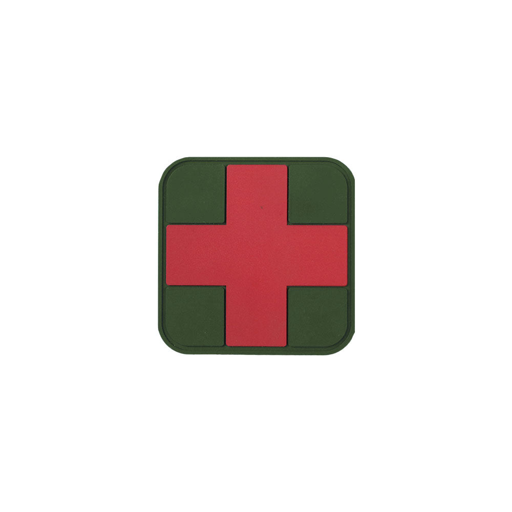 Medic Rubber Patch - Olive Green