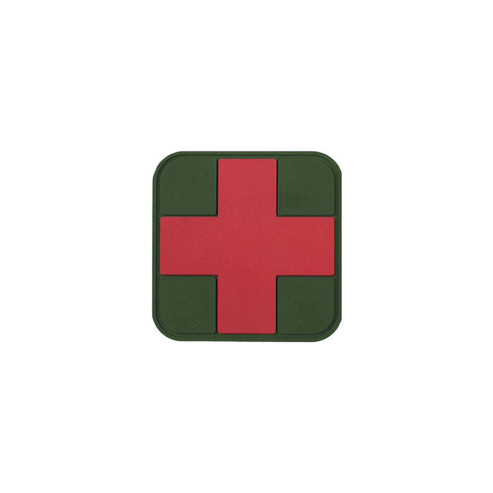 Medic Rubber Patch - Olive Green
