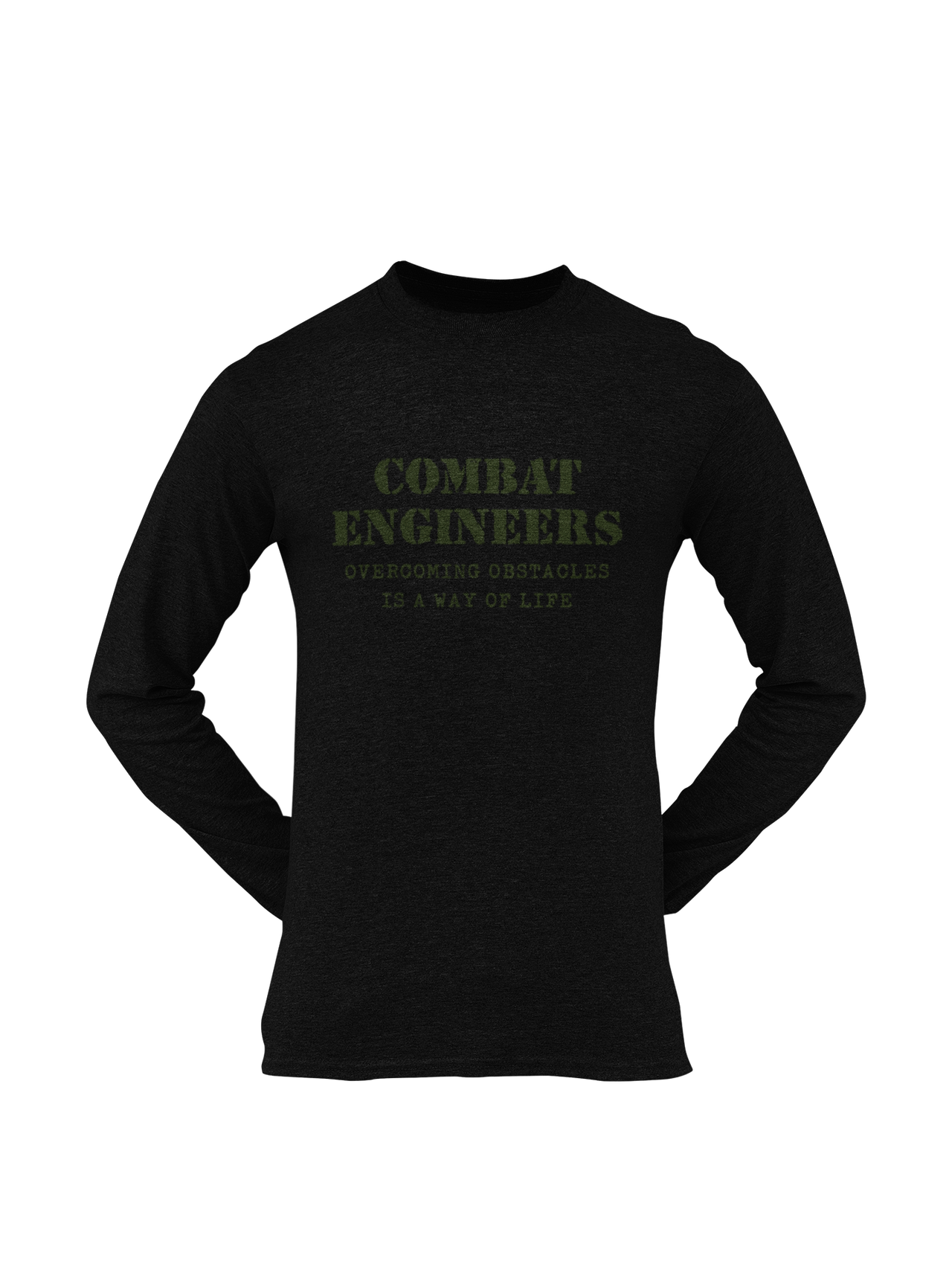 Combat Engineer T-shirt - Overcoming Obstacles..... (Men)