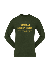 Thumbnail for Combat Engineer T-shirt - Overcoming Obstacles..... (Men)
