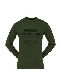 Thumbnail for Combat Engineer T-shirt - There is no Situation..... (Men)