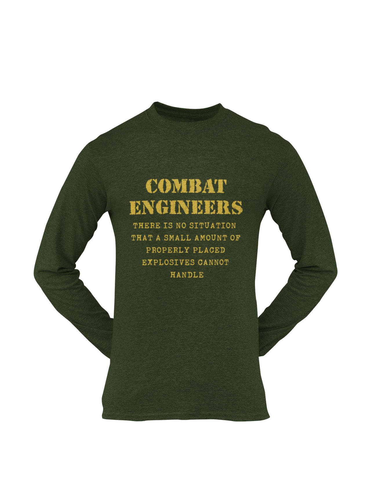 Combat Engineer T-shirt - There is no Situation..... (Men)