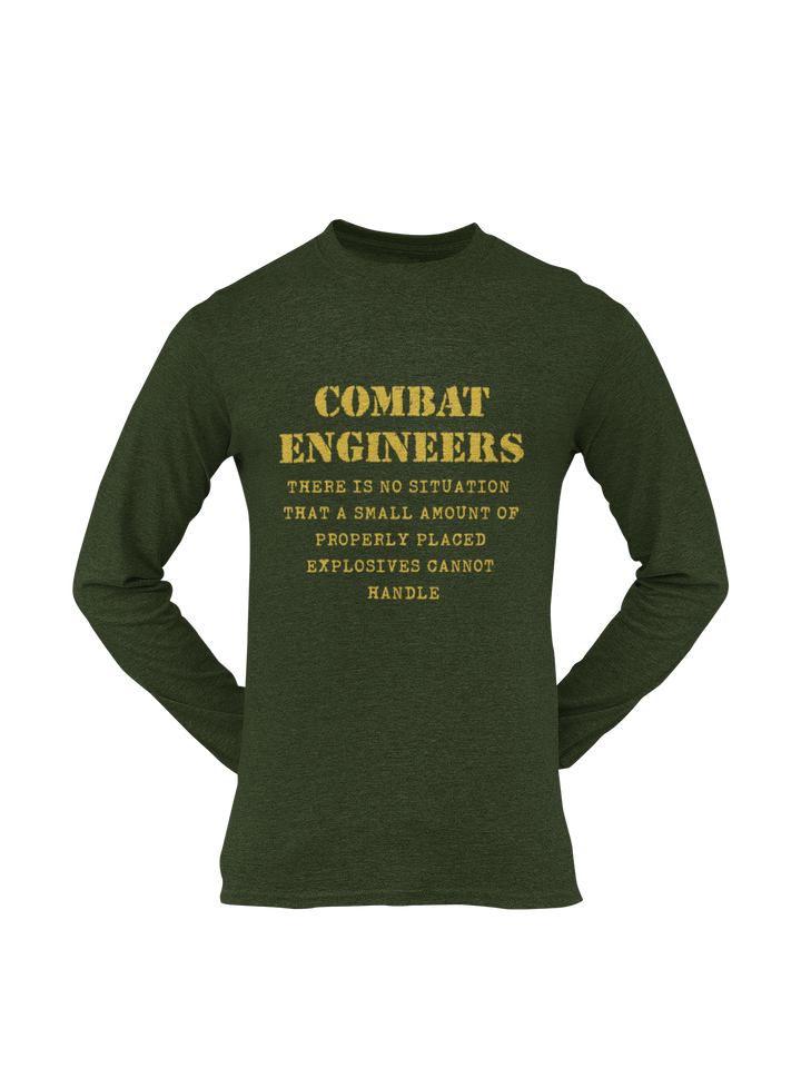 Combat Engineer T-shirt - There is no Situation..... (Men)