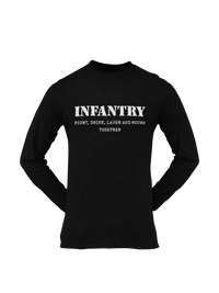 Thumbnail for Infantry T-shirt - Fight, Drink, Laugh and Mourn Together (Men)