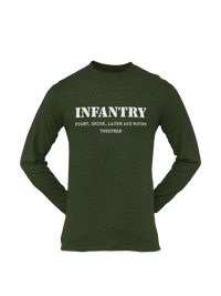 Thumbnail for Infantry T-shirt - Fight, Drink, Laugh and Mourn Together (Men)