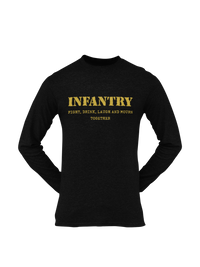 Thumbnail for Infantry T-shirt - Fight, Drink, Laugh and Mourn Together (Men)