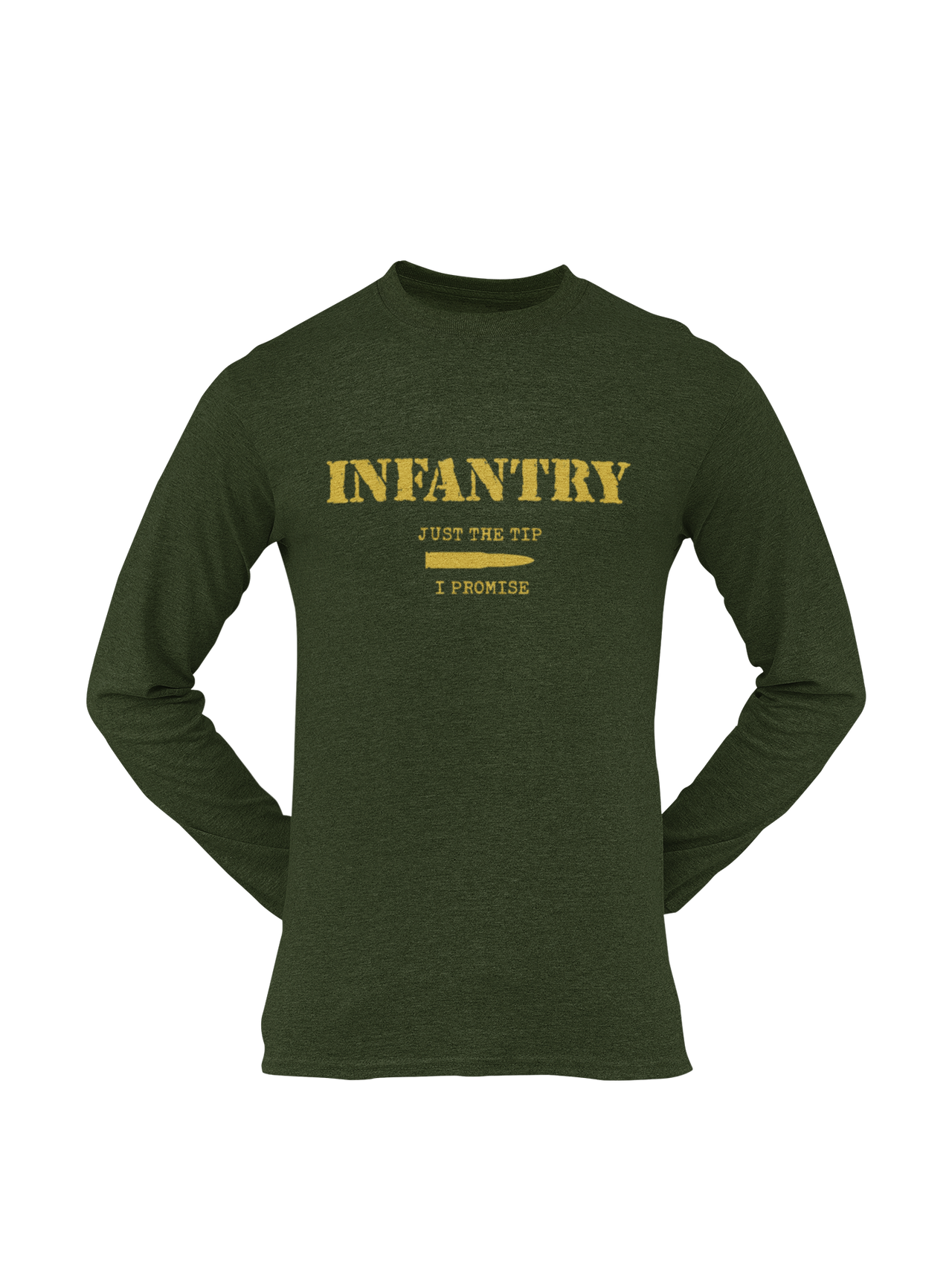 Infantry T-shirt - Just the Tip, I Promise (Men)