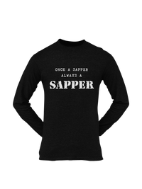 Thumbnail for Sapper T-shirt - Once a Sapper, Always a Sapper (Men)