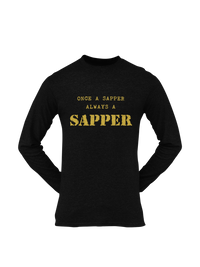Thumbnail for Sapper T-shirt - Once a Sapper, Always a Sapper (Men)