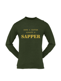 Thumbnail for Sapper T-shirt - Once a Sapper, Always a Sapper (Men)