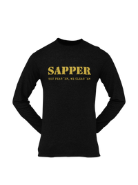 Thumbnail for Sapper T-shirt - You Fear 'Em, We Clear 'Em (Men)