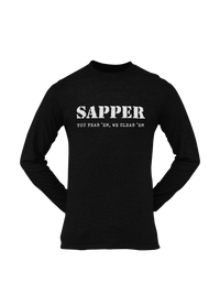 Thumbnail for Sapper T-shirt - You Fear 'Em, We Clear 'Em (Men)